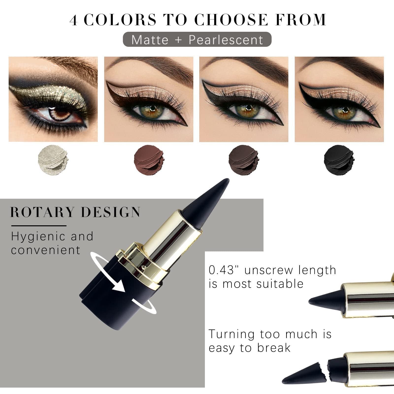 🔥Matte Quick - Dry Eyeliner